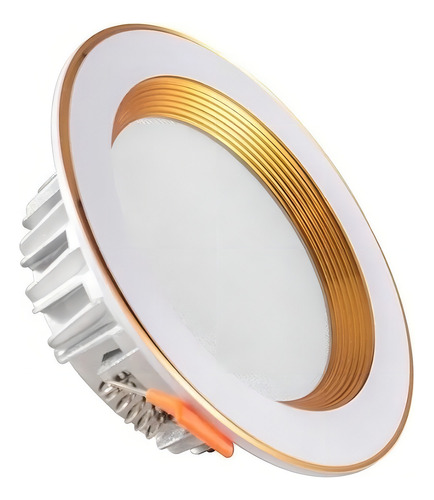 Plafon Led 18w Satinado Bote 12 Cm 1400 Lum Paquete 10 Pieza