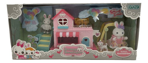 Playset Bunny Boutique Lovelly Villa Incluye Accesorios Orig