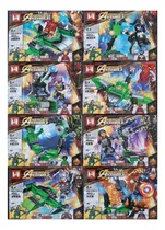 Comprar Heroes Assemble Bloques Para Armar Mg1238 Pack X8 Sets 343pz