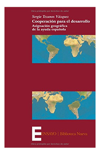 Libro Cooperacion Para El Desarrollo De Tezanos Vazquez Ser