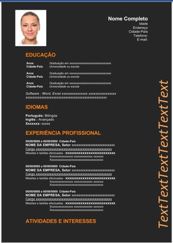 100 Modelos De Currículo Profissional Editáveis No Word