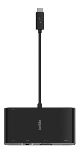 Hub Belkin Usb C A Hdmi, Vga, Usb A, Ethernet + Carga