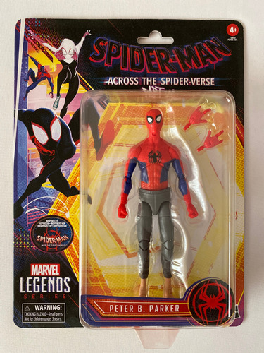 Spiderman Peter B. Parker Marvel Legends Across Spiderverse (Usado)