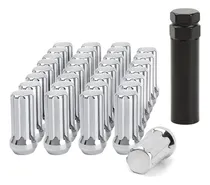Comprar Tuercas De Llanta Cromadas 9\u002F16-18, 32 Piezas 9 16 X 18 Tuer