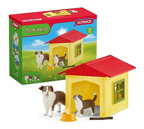 Figuras De Perros Y Cachorros  Compatible Con Farm World.