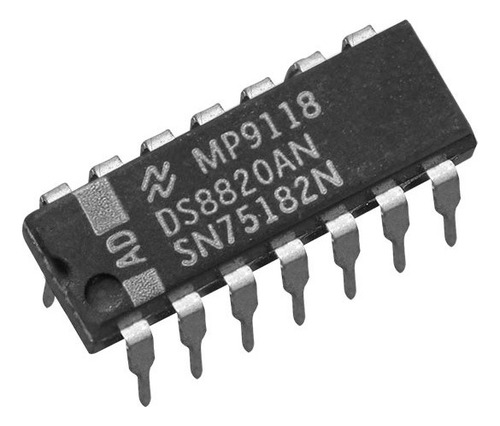 Integrado Ds8820an Ds8820n Ds8820 Dip14 Dual Line Receiver