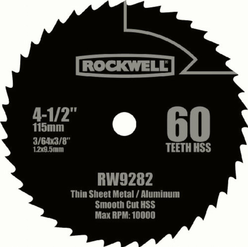 Rockwell Rw9282 Hoja De Sierra Circular Compacta De Acero De