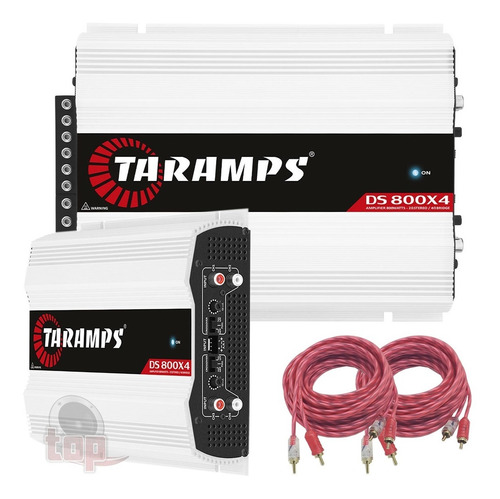 Caixa De Propaganda 4 Lados Volante Com Modulo Taramps 800w