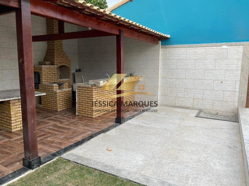 Imagem 5 de 14 de Jmc75_03 Casa De 2 Quartos, Área Gourmet E Piscina Em Unamar