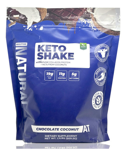 Proteína Keto Chocolate Coco 1.08 Lbs About Time