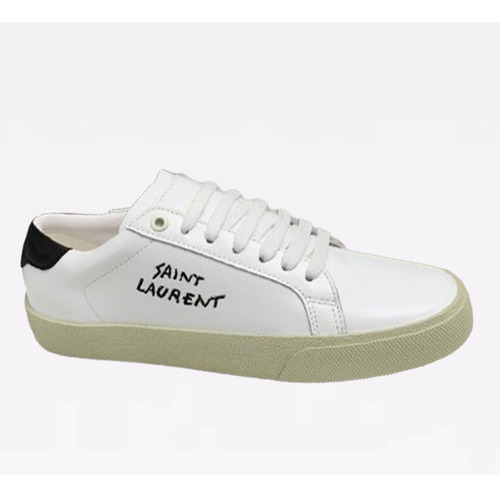 Saint Laurent  Zapatos De Tenis Para Mujeres Blanco