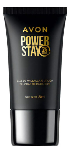 Base De Maquillaje Liquida Power Stay Tono True Beige Avon
