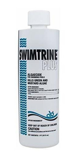 Algicida Para Piscinas Swimtrine Plus, 16 Oz.