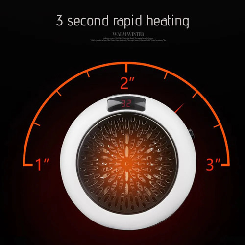 Insta Heater Portátil Con Control Remoto F Space Hea Blanco