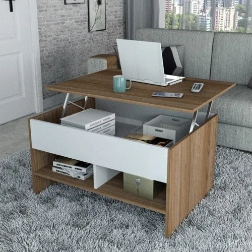 Mesa de centro articulada Popup Appopo Jb con nichos