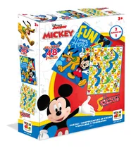 Comprar 2 En 1 Rompecabezas 48 Pcs + Escalera Y Toboganes Mickey