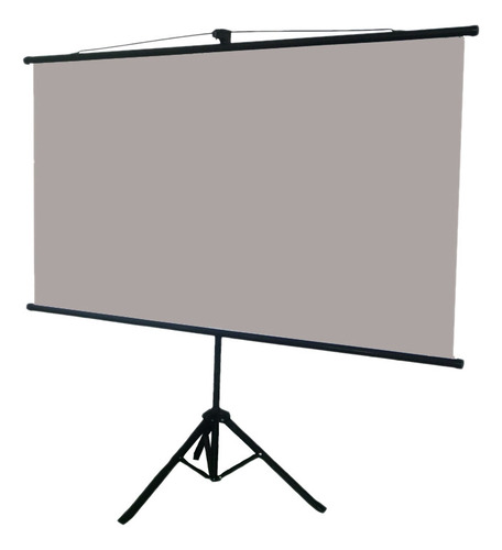 Proyector De Cortina Simple Con Pantalla Antiluz De 80 Pulga