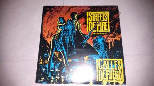 Lp Streets Of Fire Soundtrack,acetato,long Play