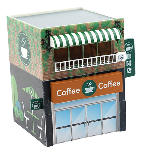 Cafetería En Miniatura A Escala 1:64 Multiusos Para