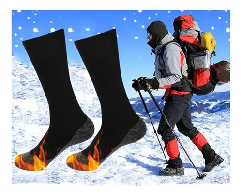 4 Pares De Calcetines Térmicos De Esquí Para Invierno, Tempe