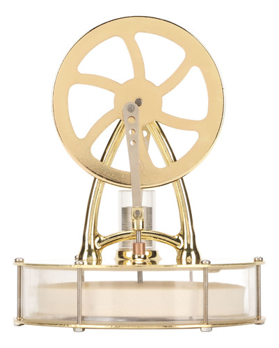 Kit De Juguetes Con Motor Stirling, Modelo Dorado, Operación