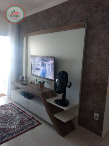 Apartamento Com 2 Dormitórios À Venda, 82 M² Por R$ 420.000,00 - Vila Guilhermina - Praia Grande/sp - Ap5352