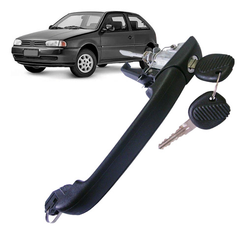 Kit Fechadura Maçaneta Externa Porta Gol G2 Bola 1999 2000