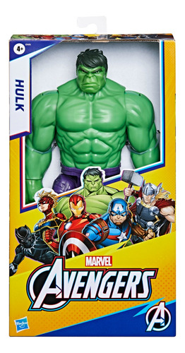 Figura De Acción De Hulk - Marvel Avengers Titan Hero +4 Año