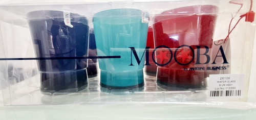 Imagen 5 de 5 de Vasos Cortos Tricolor. De Melamina. Excelente Calidad