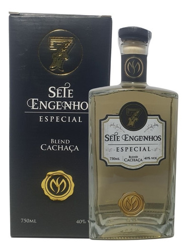 Cachaça Sete Engenhos Reserva Especial 750 Ml