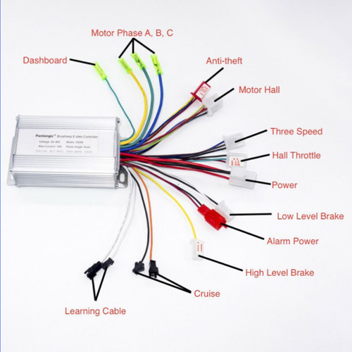 Motor Controlador De Velocidad Scooter Speed Direct De 350 W