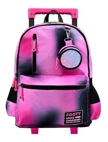 Mochila Escolar Carro 18 Footy Batik F2001 Niñas Maple Envio