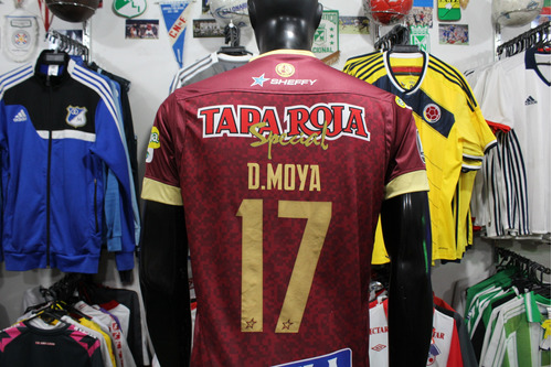 Camiseta Deporte Tolima 2019 #17 D. Moya Talla L 