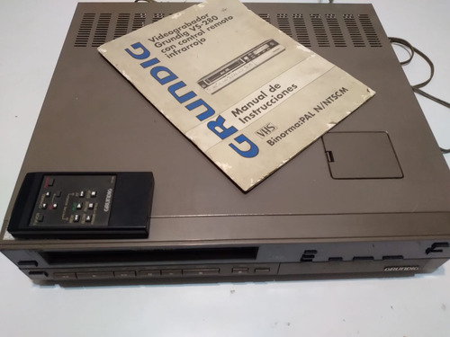 Videograbadora Grundig 1989 Argentina A Reparar (Usado)