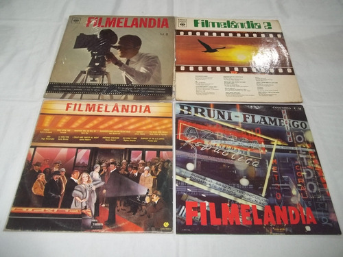 Lp Vinil - Filmelandia - 4 Discos