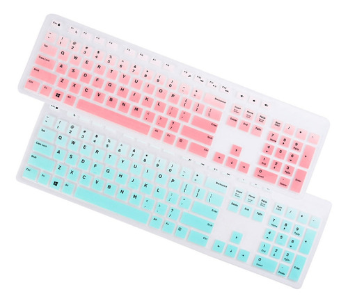 Funda Protectora Para Teclado De Escritorio, Portátil, 2 Uni