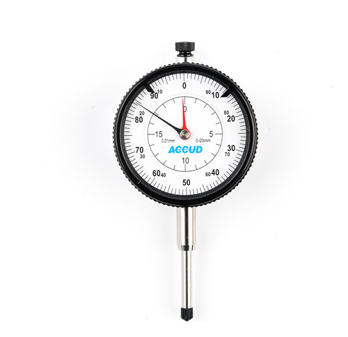 Relógio Comparador 229 20mm 0,01mm Tampa Plana Extra