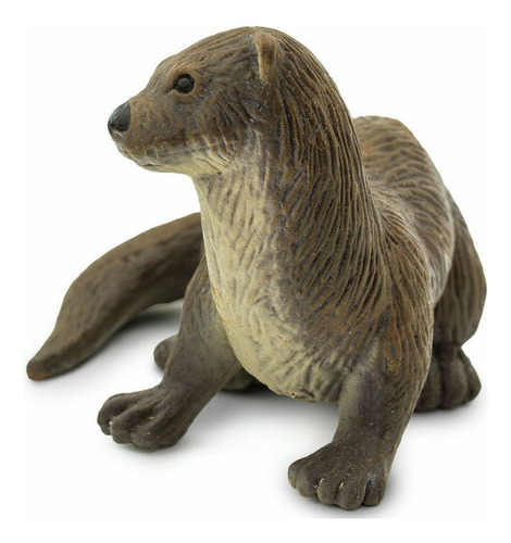 Nutria Rio Mamifero Mar Safari Realista Colección Niño Atrix