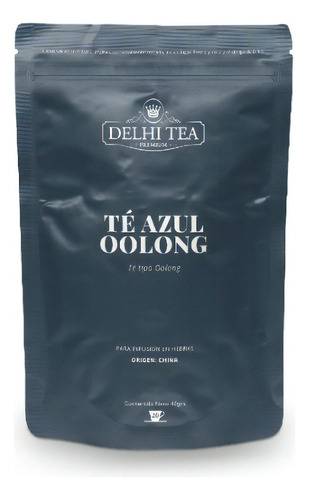 Te Hebras Delhi Tea Origen Te Azul Oolong X 40 G Doypack