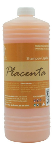  Shampoo de Placenta Vegetal Restaurador y Nutritivo Productos Mart México (1 Litro)