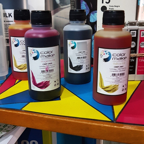 Tinta Color Make Sublimacion Para Impresoras Epson 60cc