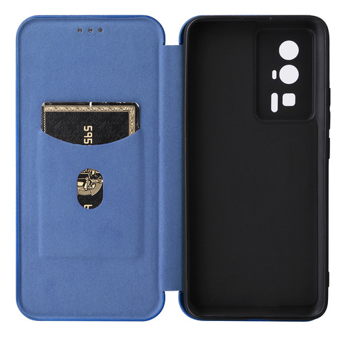 Funda Con Tapa De Fibra De Carbono Para Motorola G15/g35/g55/g75/g85-pc Hybrid, 5 Colores, A Prueba De Golpes, Ultrafina, Cierre Magnético