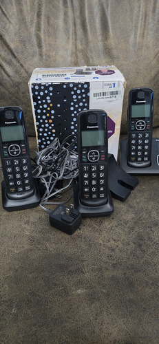 Teléfono Panasonic Kx-tge633 Inalámbrico Negro (Usado)