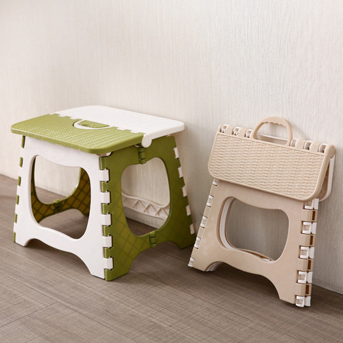 Taburete Plegable De Plástico, Taburete Portátil Multiusos