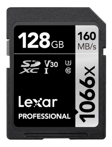 Memoria Sd Lexar 128gb Professional 1066x Uhs-i Sdxc 