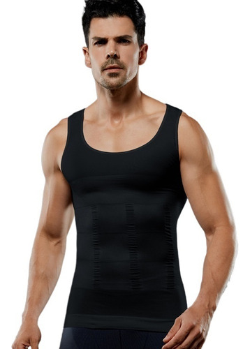 Camiseta Faja Playera Reductora Moldeadora Hombre Compresion