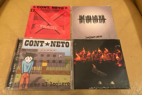 Combo 4cds Cont Neto Punk Rock Nuevos