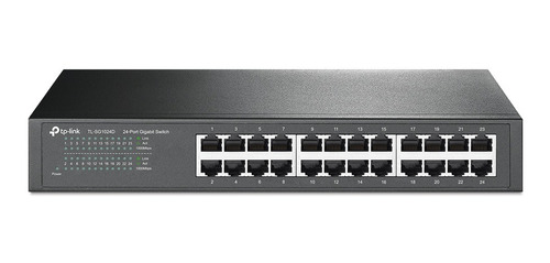 Switch 24 Portas Gigabit 10/100/1000 Tp-link Tl-sg1024d Hub