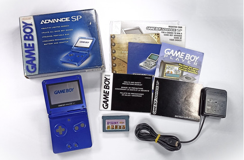 Consola Nintendo Game Boy Advance Sp Cobalt Blue