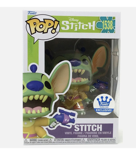 Funko Pop Stitch #1538 Funkoshop Disney Concept Art Lilo